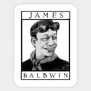 James Baldwin Sticker